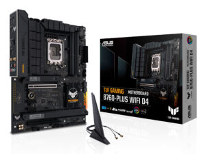 ASUS TUF GAMING B760-PLUS WIFI D4:(1700) 4DDR4 HDMI ATX