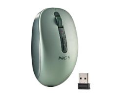 Ratón NGS Ergonómico Fog RF BT Verde