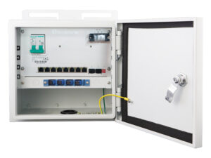 Switch LevelOne 8xRJ45 2xSFP+ Ethernet Negro