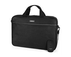 Maletín+Ratón SUBBLIM 15.6"-16" Negro