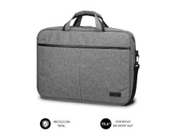 Maletín SUBBLIM Elite 15.6" Poliéster Gris