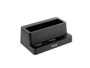 Docking TooQ SSD/HD USB-C PCIe SATA Negro