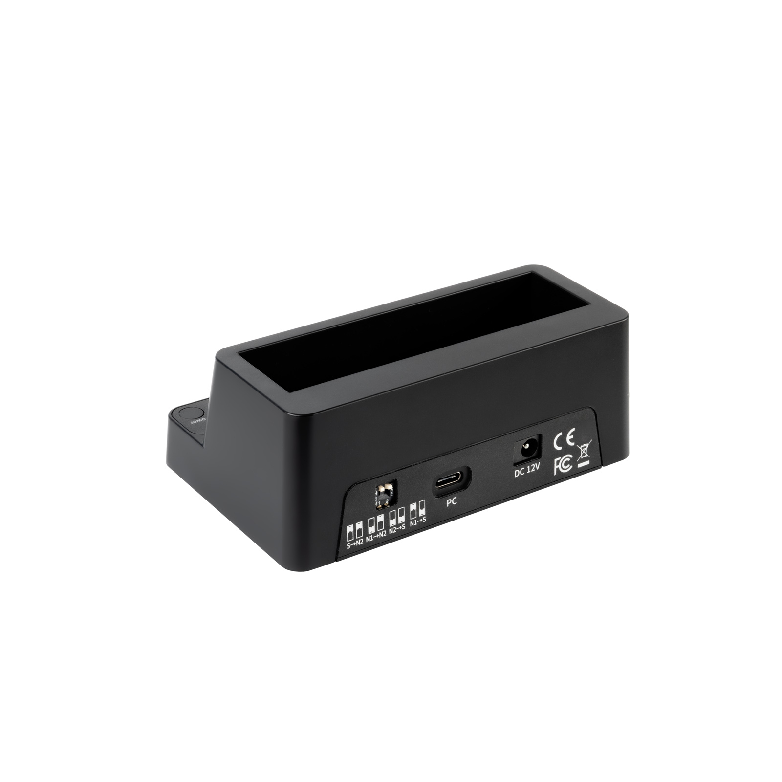 Docking TooQ SSD/HD USB-C PCIe SATA Negro Docking TooQ SSD/HD USB-C PCIe SATA Negro