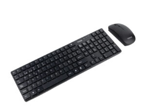 Teclado+Ratón TooQ Slim RF Wireless Negro