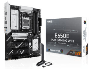 ASUS B650E MAX GAMING WIFI:(AM5) 4DDR5 DP HDMI RJ45 ATX