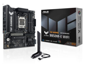 ASUS TUF GAMING B850M-E WIFI: (AM5) 4DDR5 DP HDMI mATX