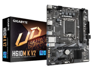 GIGABYTE M2 H610M K V2: (1700) 2DDR5 DP HDMI RJ45 mATX