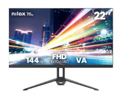 Monitor NILOX 22" 144Hz VA FHD Negro