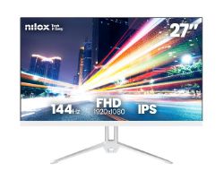 Monitor NILOX 27" 144Hz IPS FHD Blanco