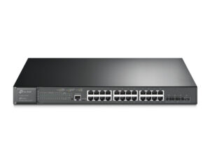 Switch TP-Link 24xRJ45 4xSFP+ PoE+ Rack