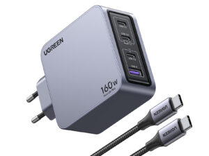 Cargador Ugreen Nexode GaN 160W 3xUSB-C 1xUSB-A