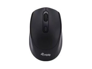 Ratón EQUIP Ergonómico RF Wireless 1600dpi Negro