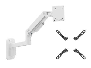 Soporte Pared EQUIP 1 Pantalla 17"-49" Máx. 20kg Blanco