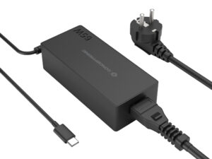 Cargador USB GaN Conceptronic OZUL09BE 65W PD Negro