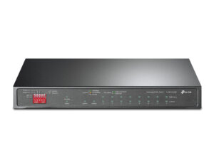 Switch TP-Link 9xRJ45 1xSFP Ethernet GbE PoE+ Negro